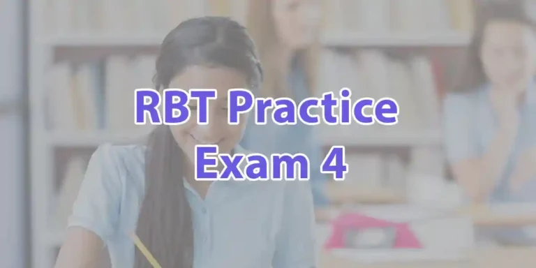 RBT Practice Test 4